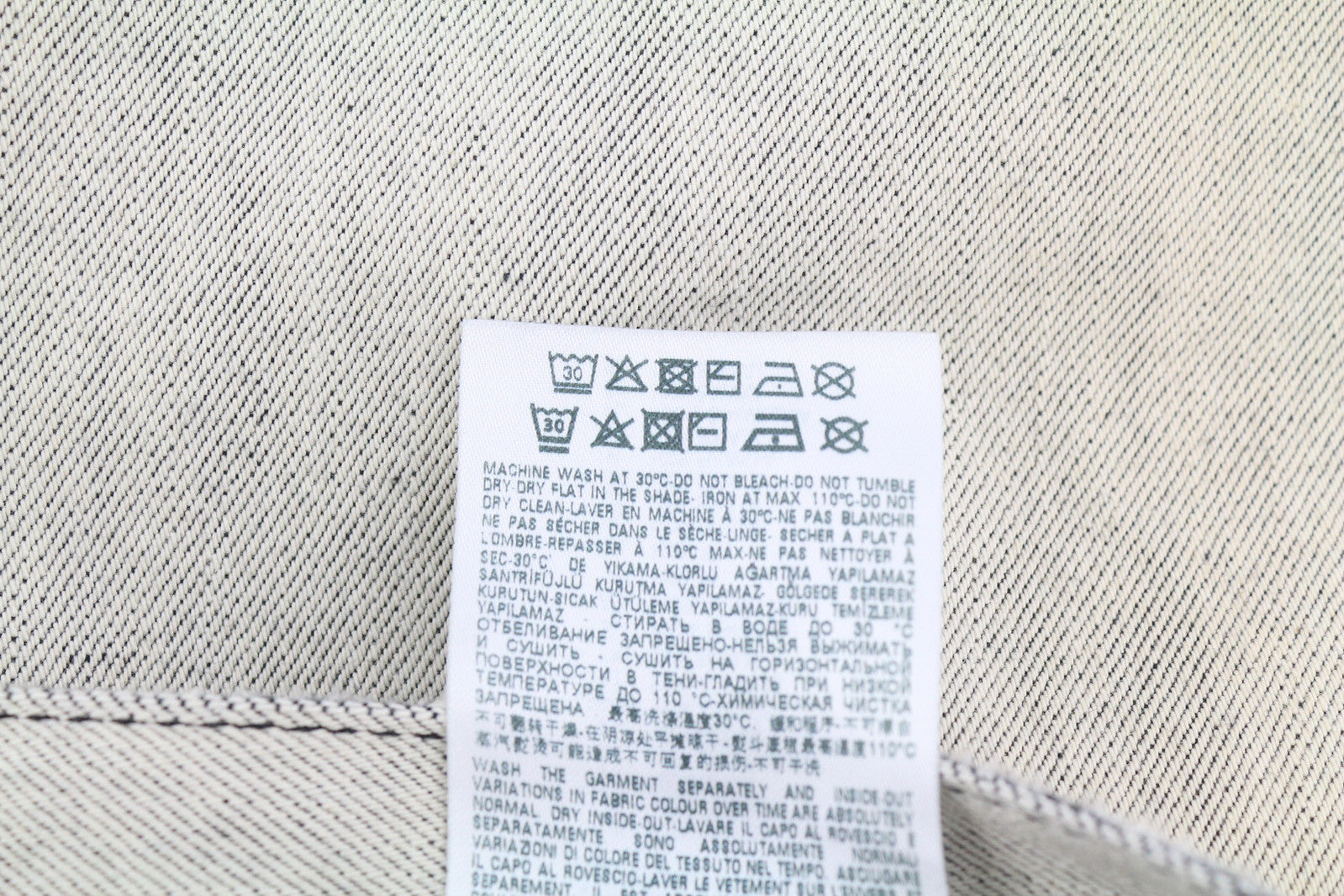 DIESEL D-Kras 09A53 Men Jeans W31/L30 Sim Fit Painted Look RRP€220 Light Denim