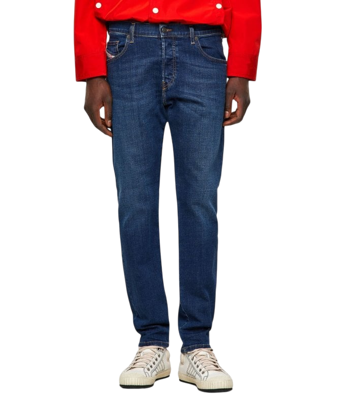 DIESEL D-Yennox 009NN Men Jeans W30/L32 Tapered Stretch Washed Denim RRP160