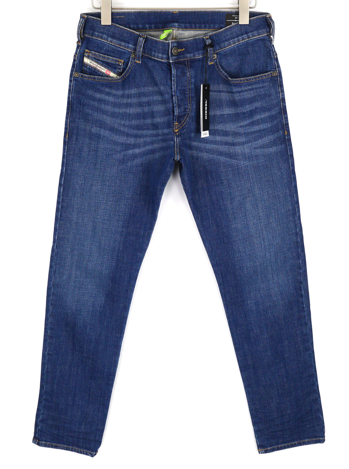 DIESEL D-Yennox 009NN Men Jeans W30/L32 Tapered Stretch Washed Denim RRP160