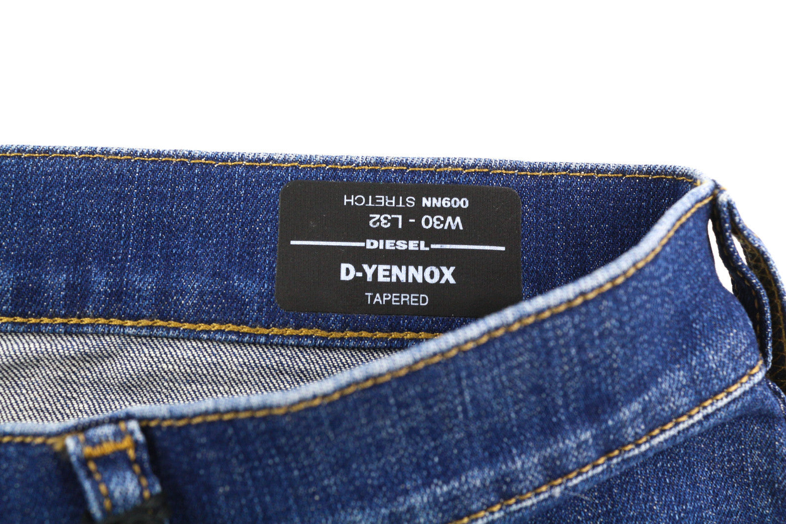 DIESEL D-Yennox 009NN Men Jeans W30/L32 Tapered Stretch Washed Denim RRP160