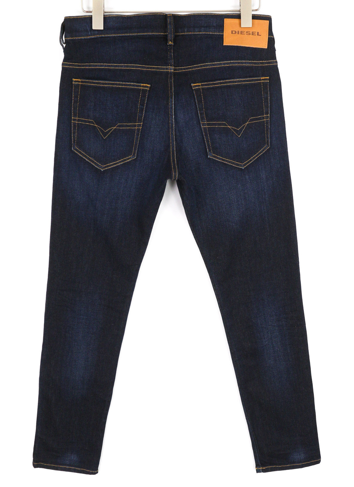 DIESEL D-Yennox 009ZS Men Jeans W30/L32 Tapered Fit Washed RRP€160 Denim Dark