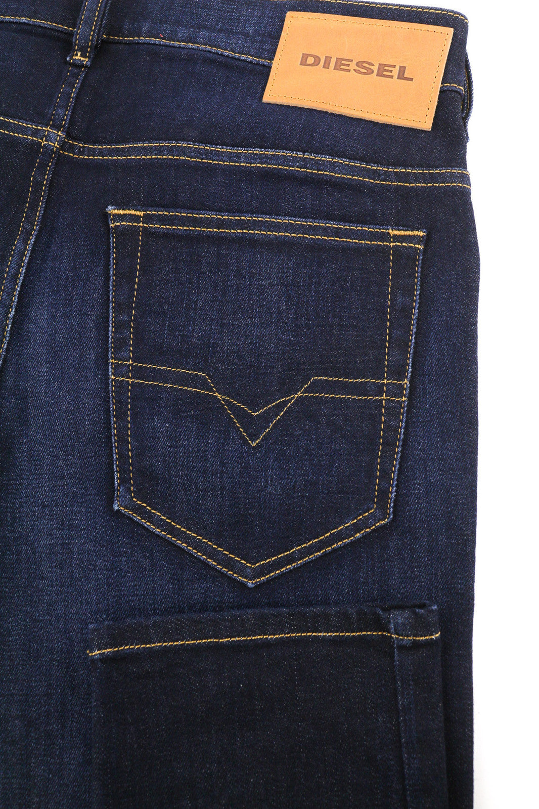 DIESEL D-Yennox 009ZS Men Jeans W30/L32 Tapered Fit Washed RRP€160 Denim Dark