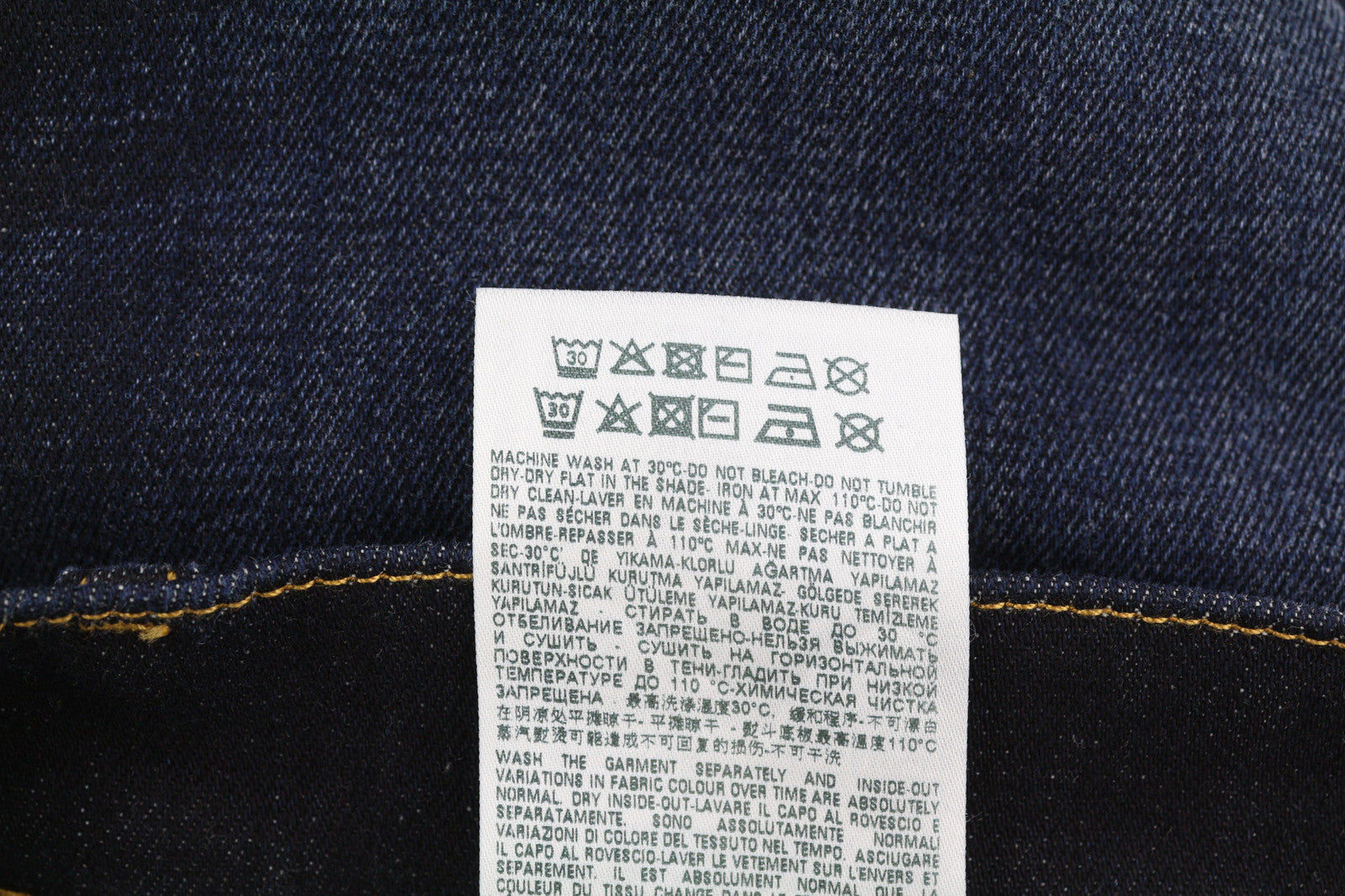 DIESEL D-Yennox 009ZS Men Jeans W30/L32 Tapered Fit Washed RRP€160 Denim Dark