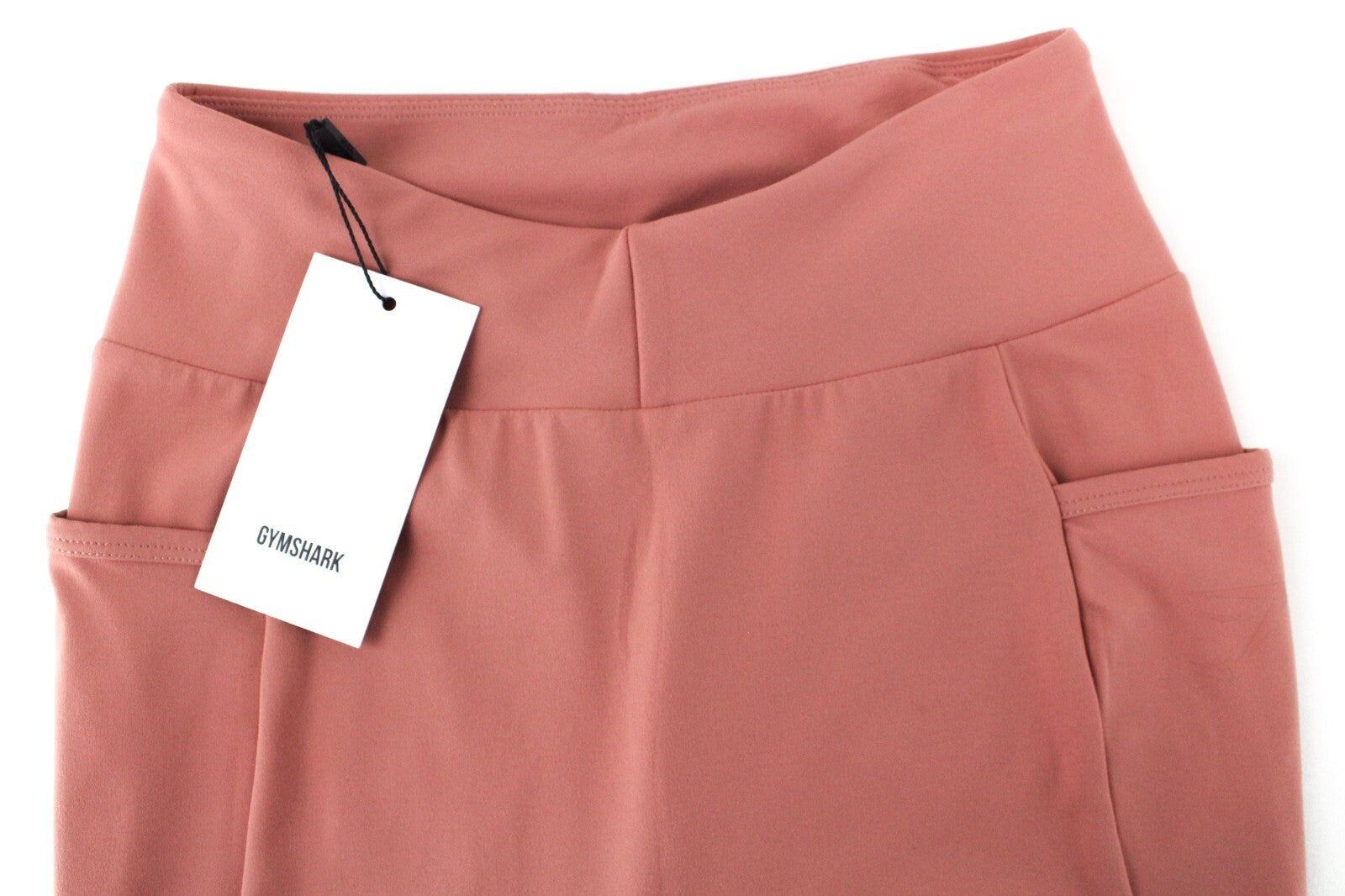 GYM SHARK Women Sculpt Leggings S Deep Pink Stretch Activewear Pockets