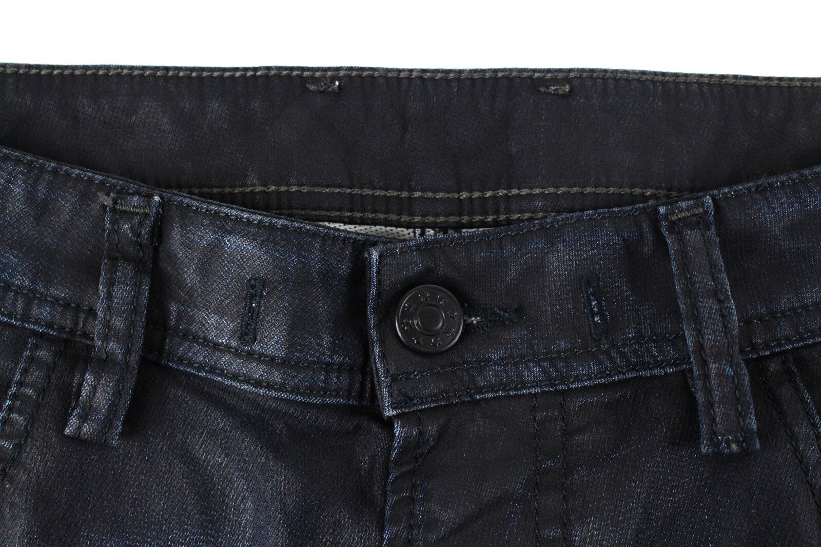 DIESEL vyriški džinsai W28/L32 Narrot CB-NE 0686J sportiniai Jogg vaškuoti tamprūs raštai 