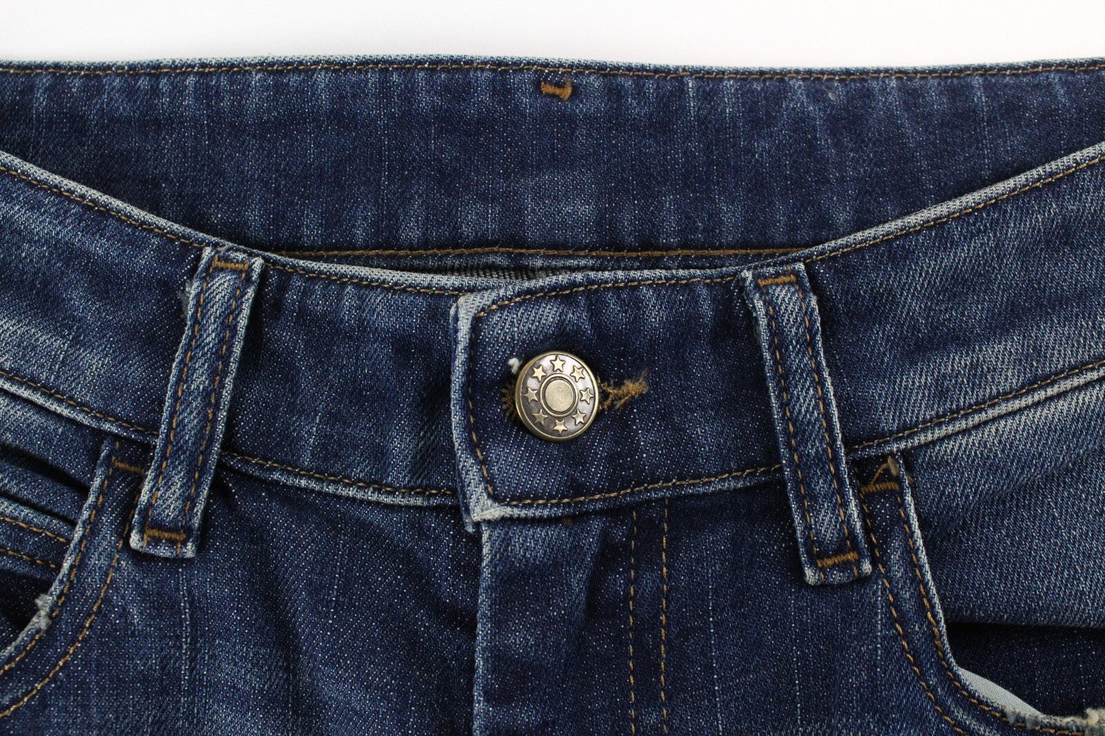 DIESEL Women Jeans W26/L32 D-Eiselle 089AR Boyfriend Fit Blue Stretch Straight