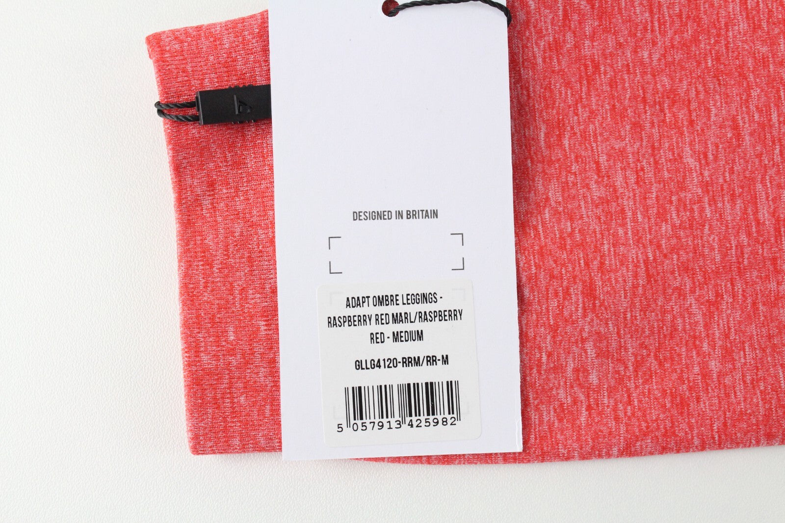 GYM SHARK Women Adapt Leggings M Pink Ombre Stretch Activewear Logo