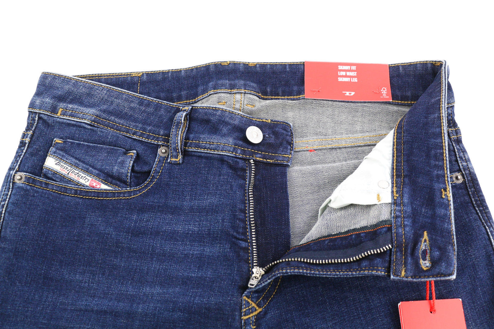 DIESEL 1979 Sleenker 09D43 Men Jeans W30/L34 Skinny Fit Low Waist Skinny RRP€150