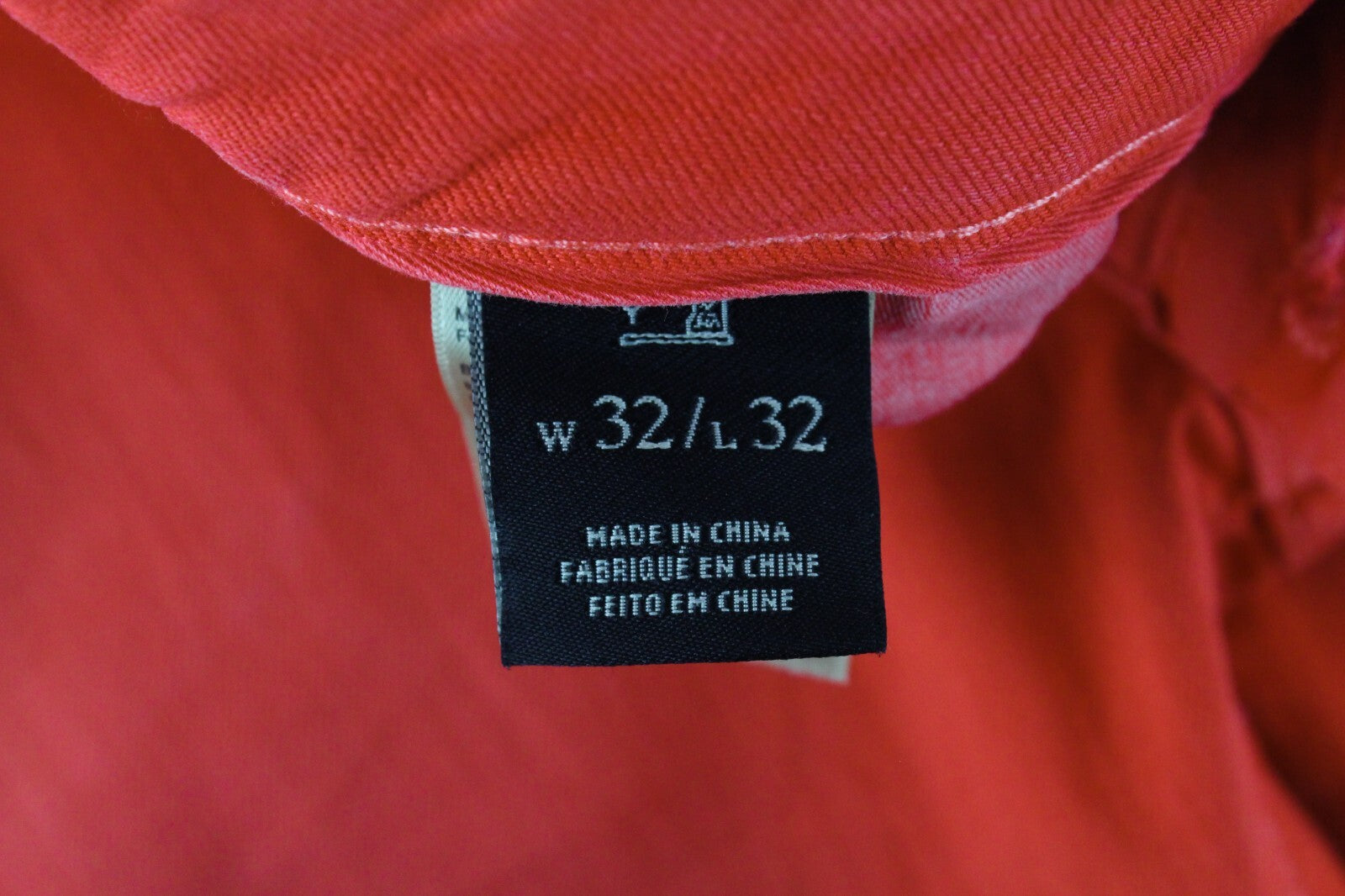 SCOTCH & SODA Men Jeans W32/L32 Steele Super Slim Fit Red Washed Buttoned Dyed