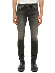 DIESEL Sleenker 009JF Men Jeans W32/L32 Skinny Fit Stretch Distress  RRP€200