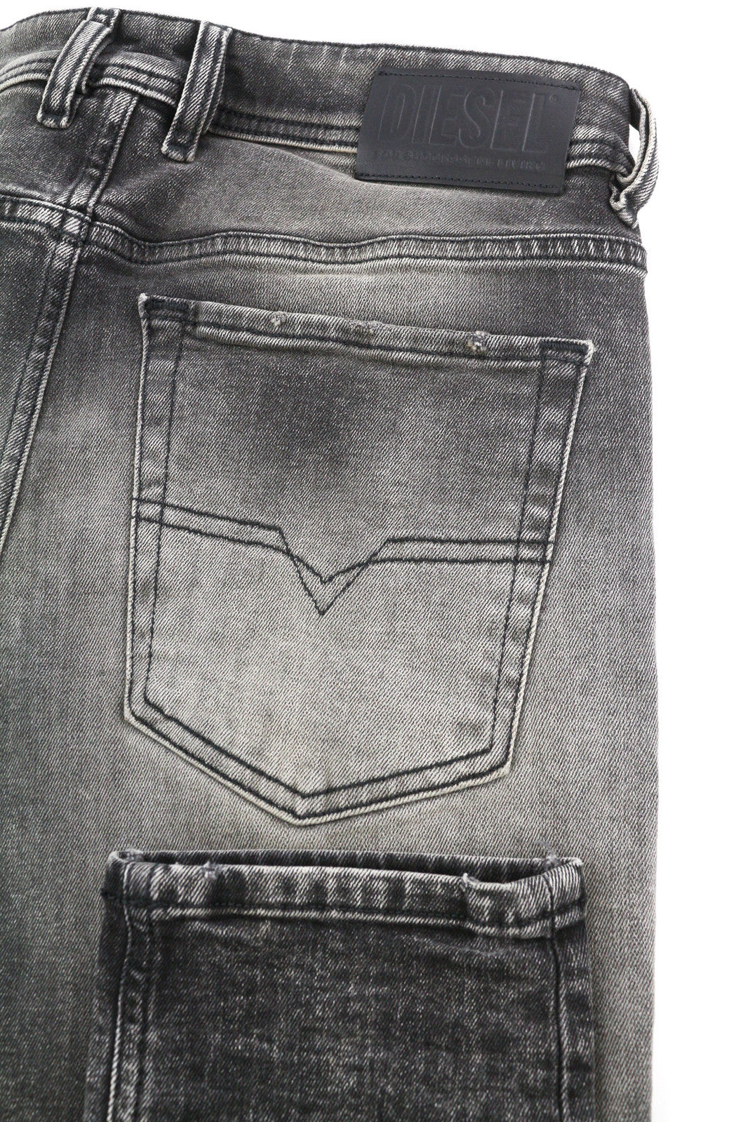 DIESEL Sleenker 009JF Men Jeans W32/L32 Skinny Fit Stretch Distress  RRP€200