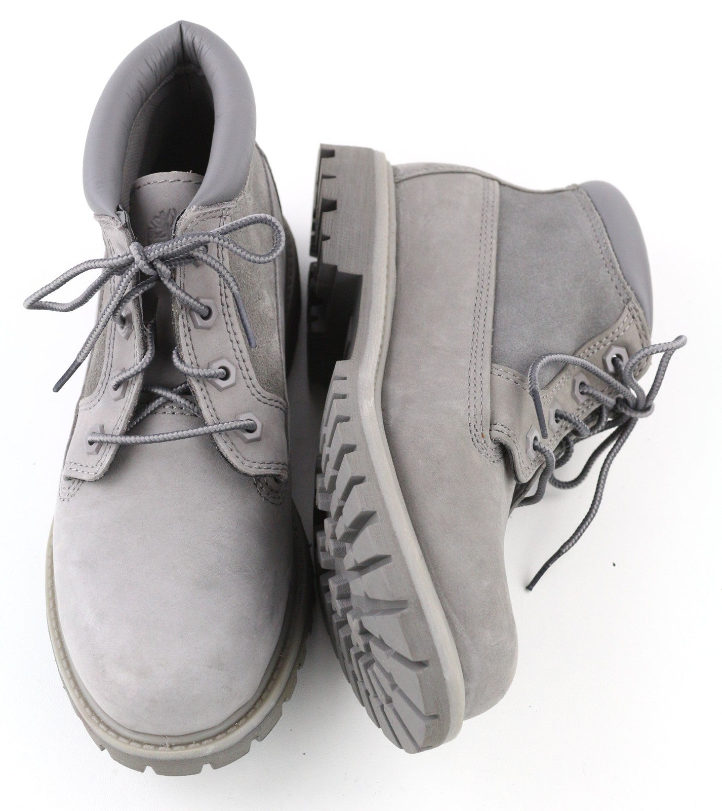 TIMBERLAND A1GYX-A3198 Womens Shoes EU37.5/38 Grey Leather High-Top Casual