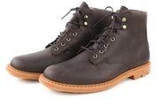 TIMBERLAND AFHP-A5050 Mens Shoes EU43.5/44 Dark Brown Leather High-Top Laced