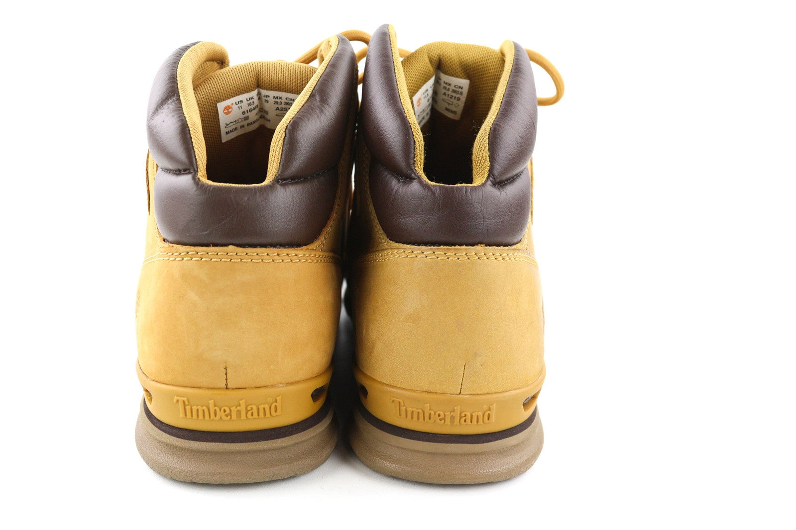 TIMBERLAND 6164R-A2519 Mens Shoes EU45/45.5 Brown Leather Leisure High-Top