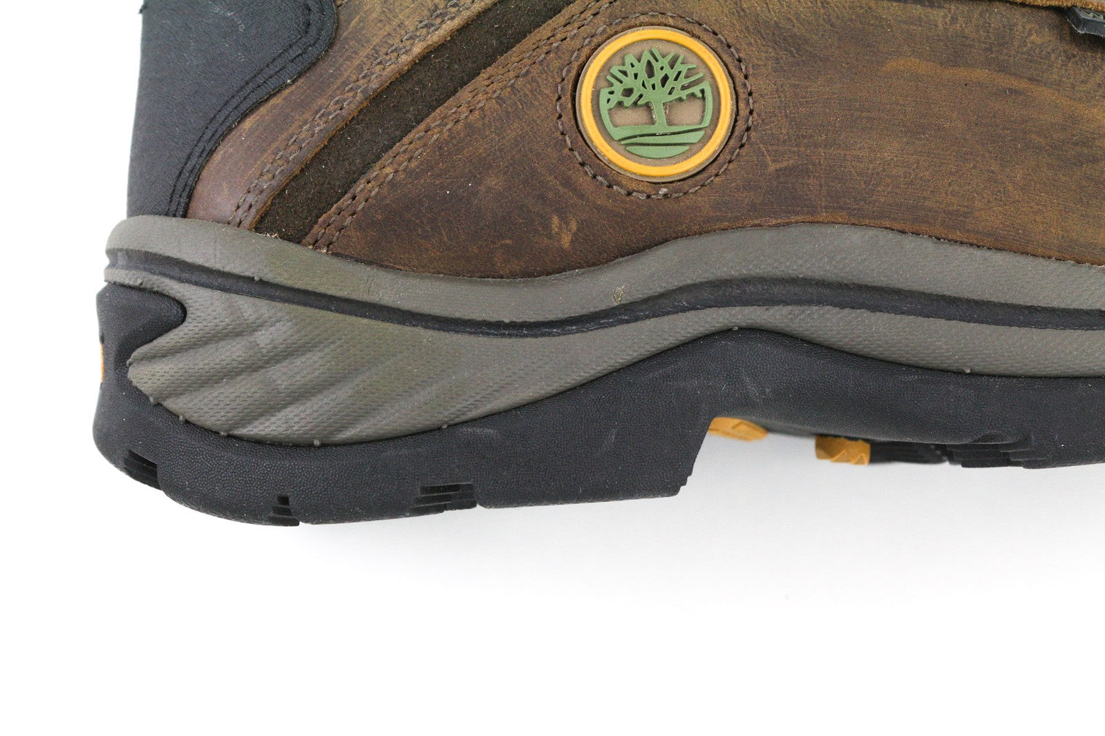 TIMBERLAND 12135-A5946 Mens Shoes EU44/44.5 Brown Leather High-Top Laced Leisure