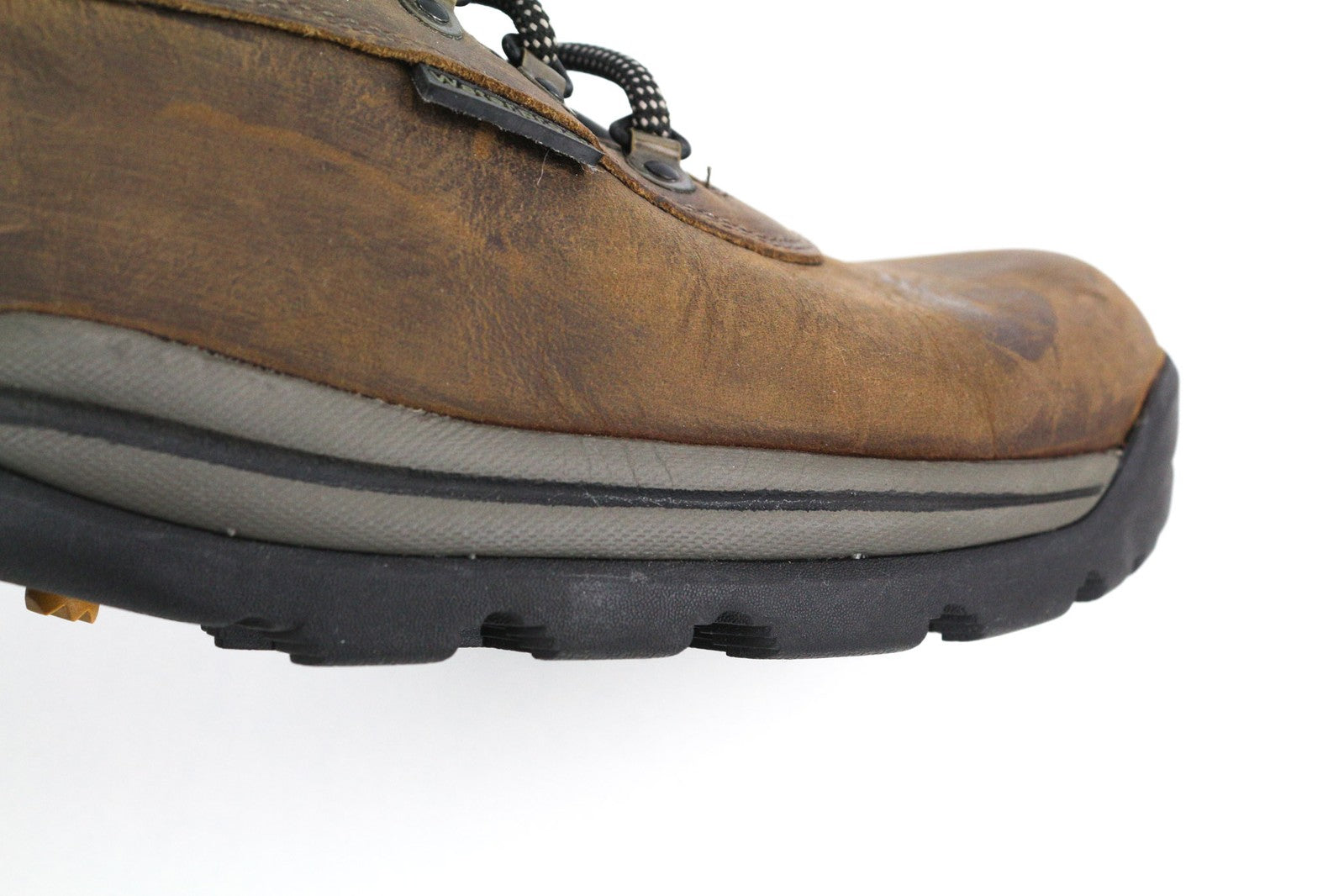 TIMBERLAND 12135-A5946 Mens Shoes EU44/44.5 Brown Leather High-Top Laced Leisure