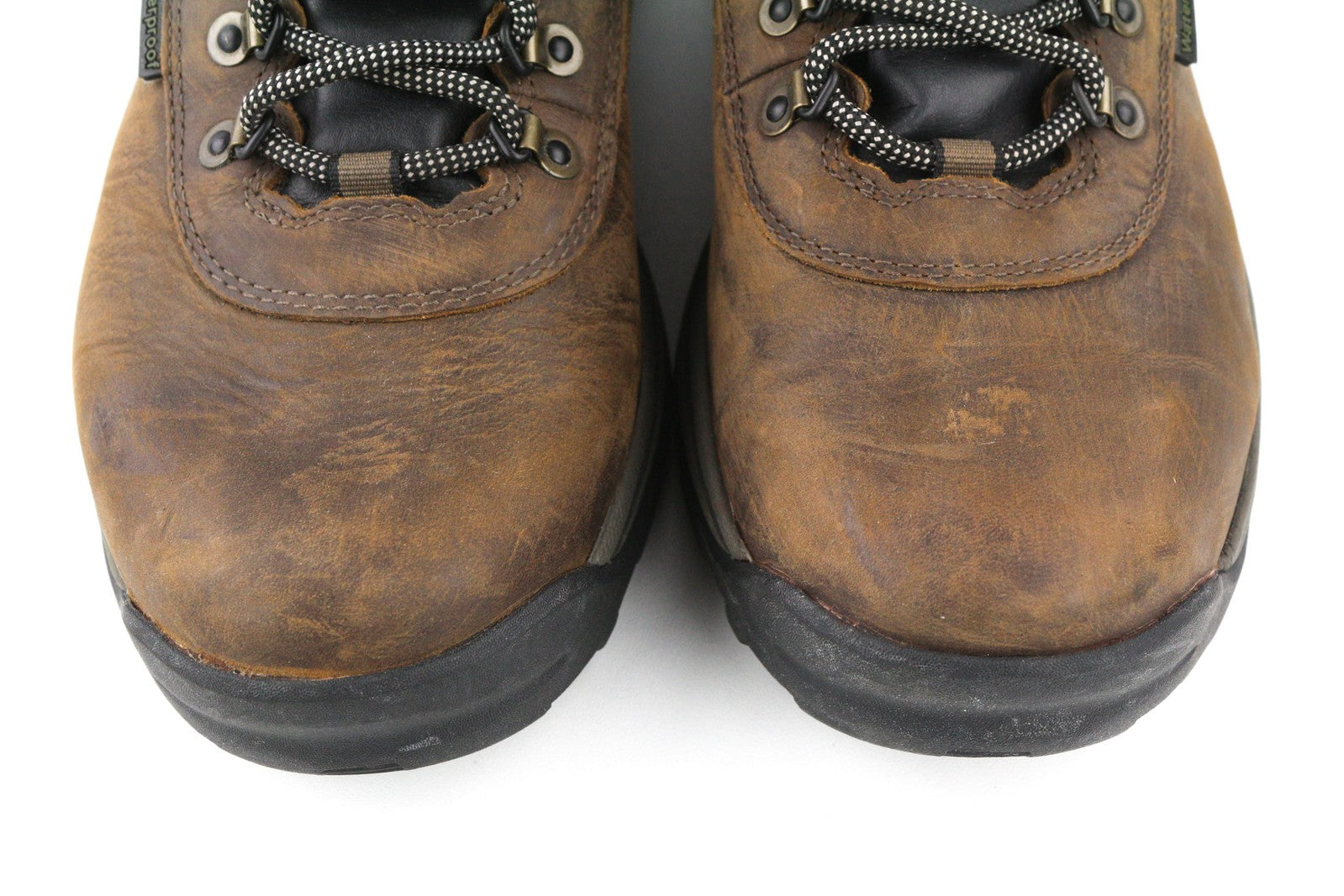 TIMBERLAND 12135-A5946 Mens Shoes EU44/44.5 Brown Leather High-Top Laced Leisure