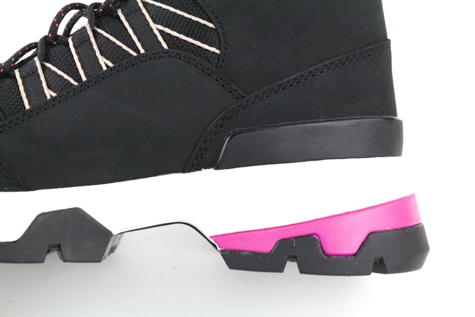 TIMBERLAND A2H41-A6319 Womens Shoes EU37.5/38 Black Leather Trainer Style Laced