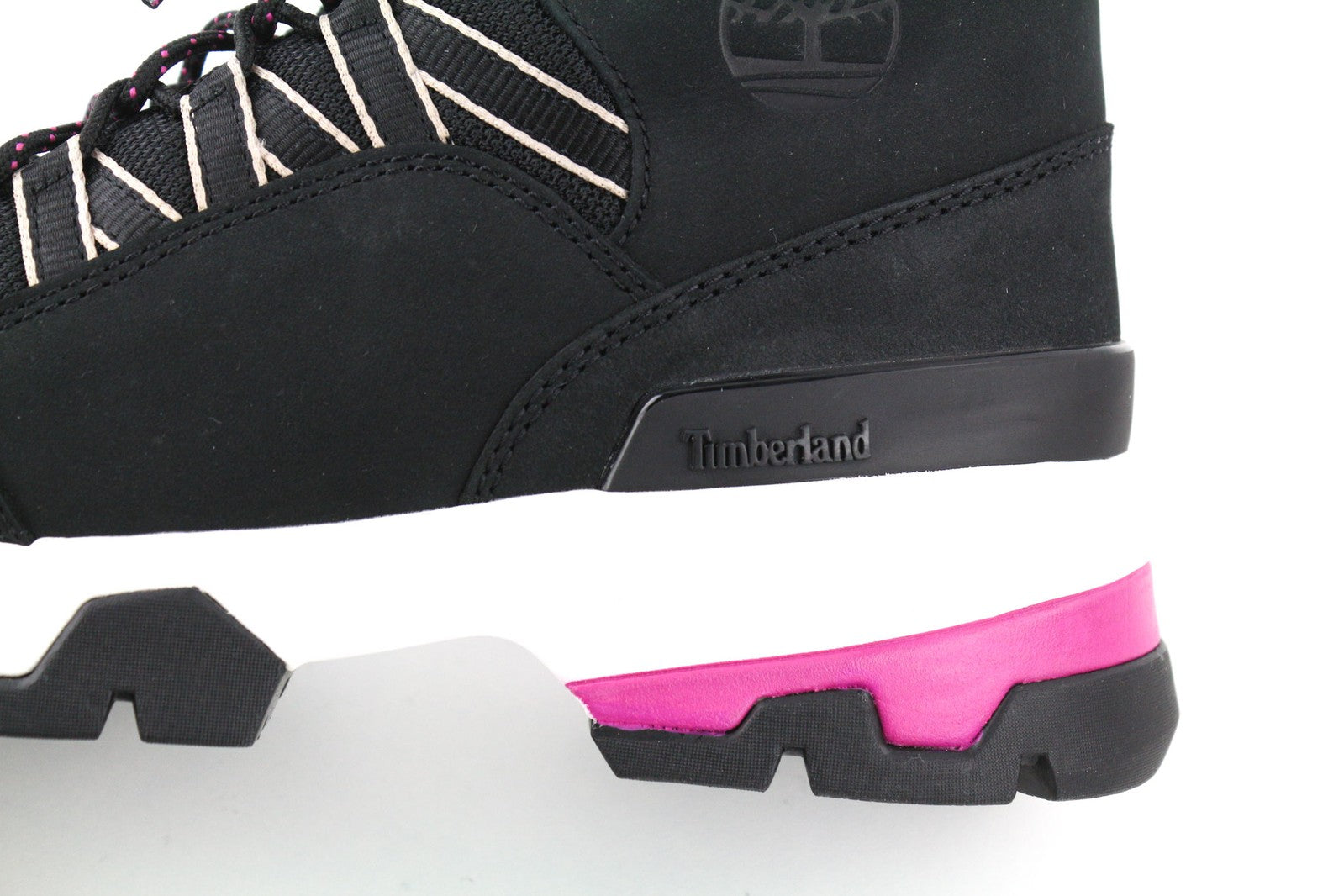 TIMBERLAND A2H41-A6319 Womens Shoes EU37.5/38 Black Leather Trainer Style Laced