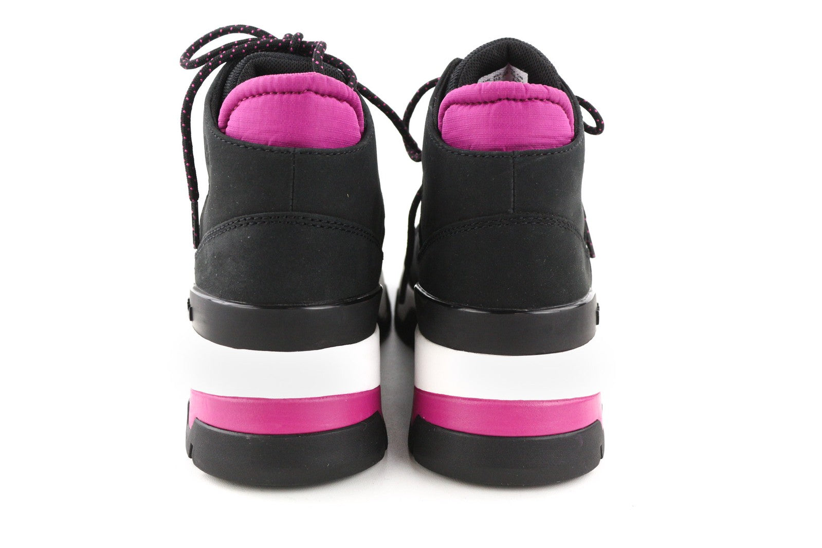 TIMBERLAND A2H41-A6319 Womens Shoes EU37.5/38 Black Leather Trainer Style Laced