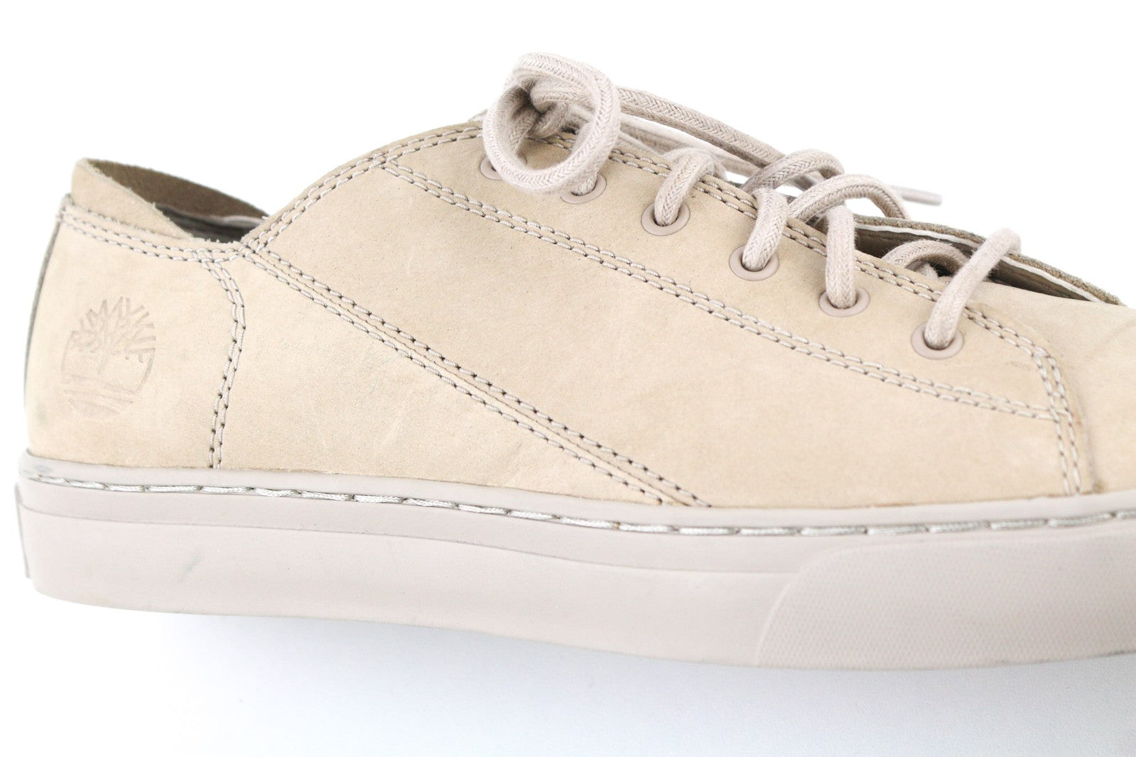 TIMBERLAND A22N7-A3746 Mens Trainers EU43.5/44 Beige Leather Leisure Low-Top
