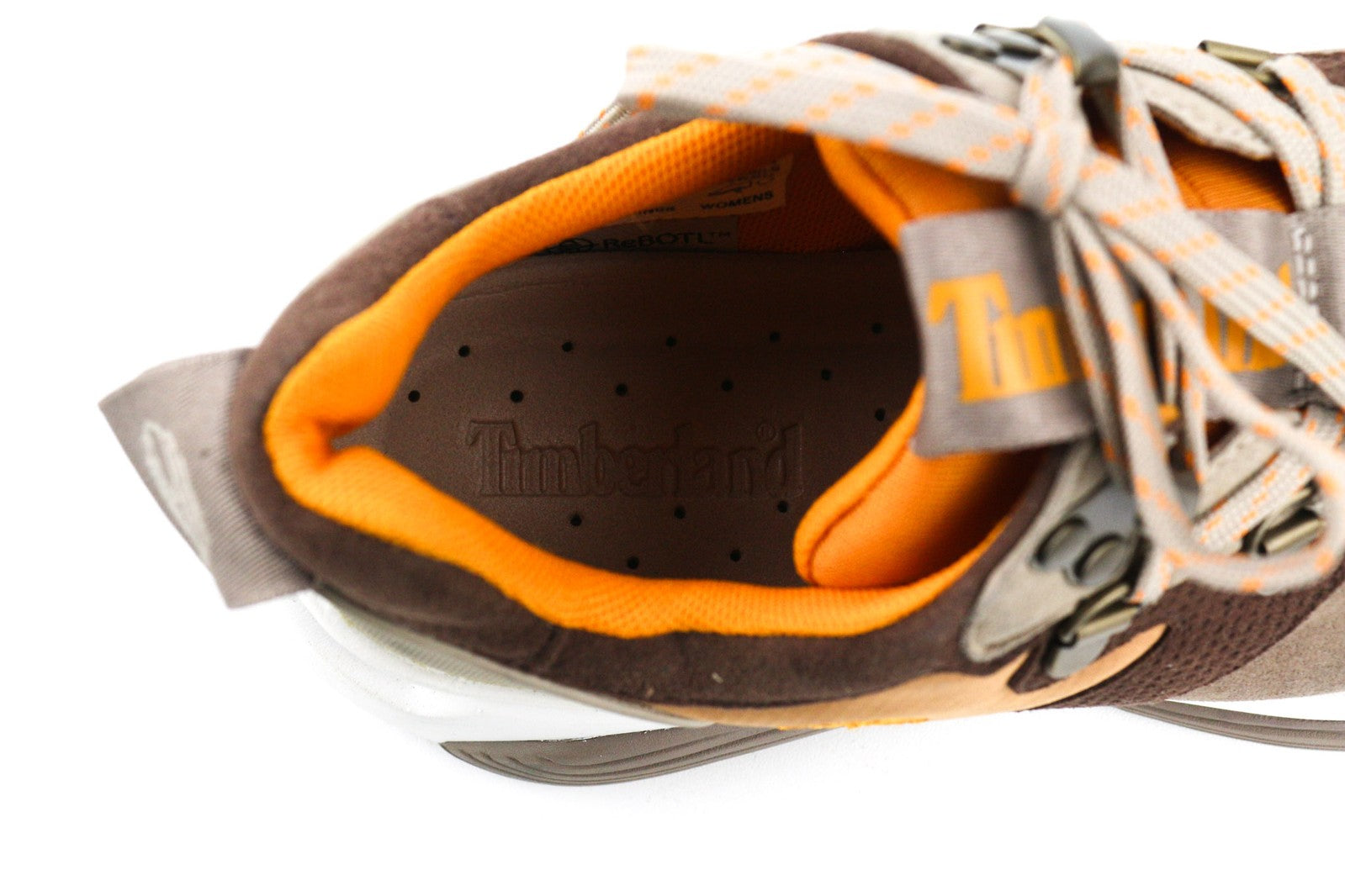 TIMBERLAND A1YDC-A5850 Womens Trainers EU37.5/38 Brown Textile Low-Top