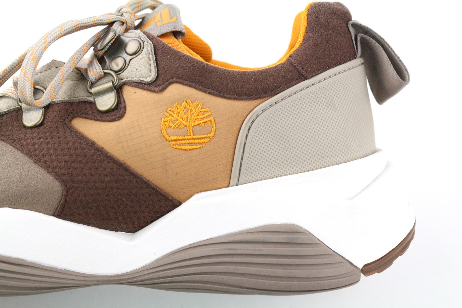 TIMBERLAND A1YDC-A5850 Womens Trainers EU37.5/38 Brown Textile Low-Top