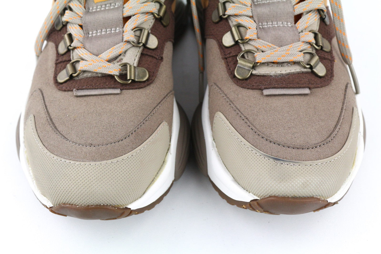 TIMBERLAND A1YDC-A5850 Womens Trainers EU37.5/38 Brown Textile Low-Top