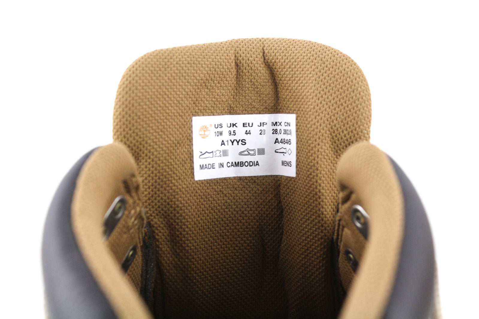 TIMBERLAND A1YYS-A4646 Mens Shoes EU44/44.5 Brown Leather Trainer Style Laced