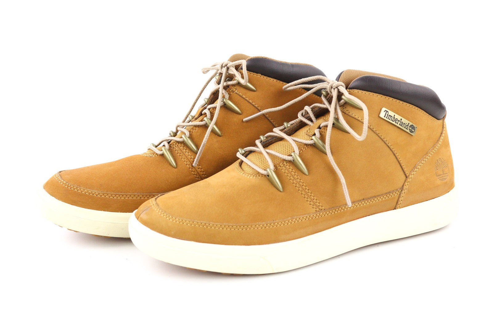 TIMBERLAND A1YYS-A4646 Mens Shoes EU44/44.5 Brown Leather Trainer Style Laced