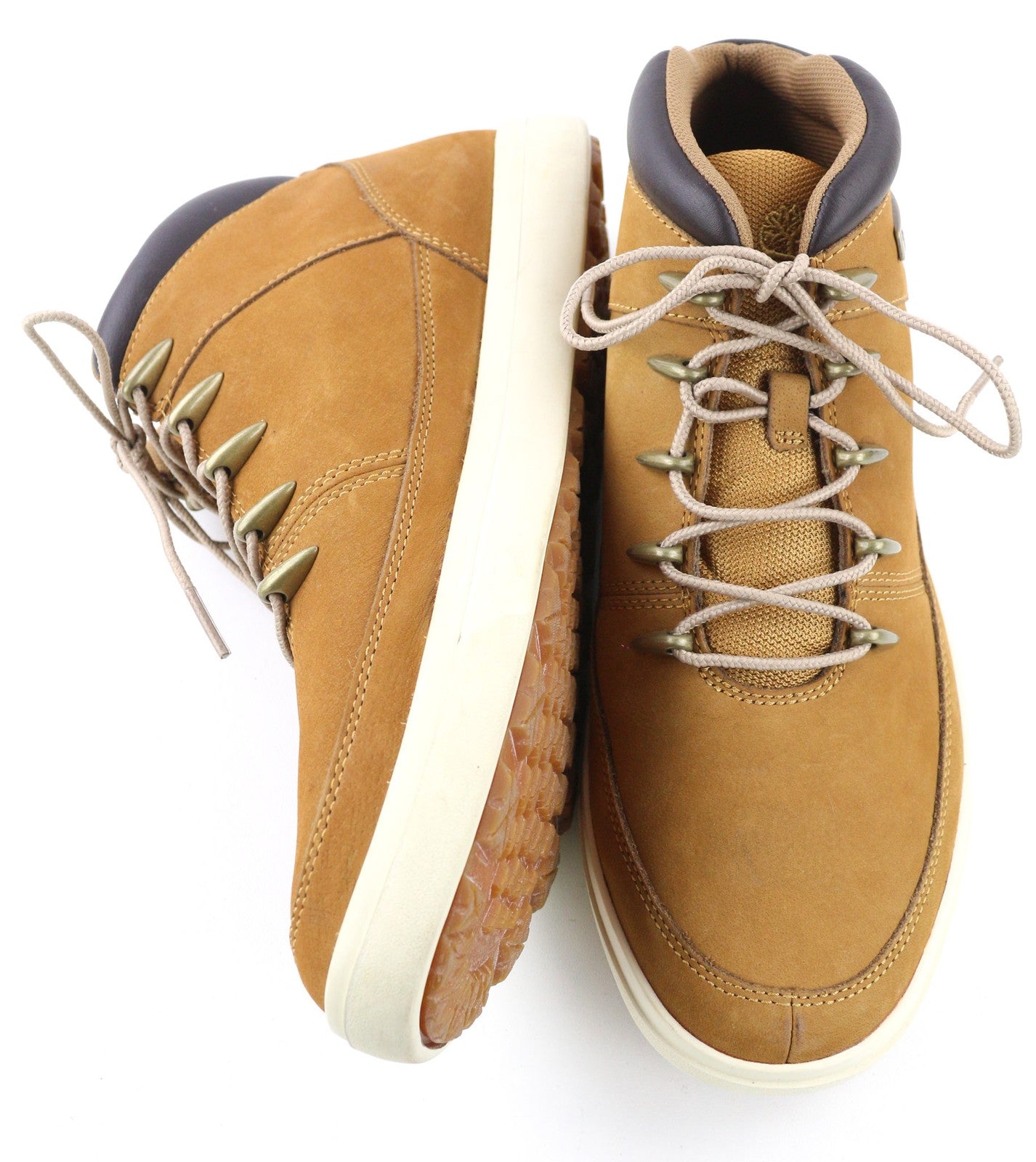 TIMBERLAND A1YYS-A4646 Mens Shoes EU44/44.5 Brown Leather Trainer Style Laced