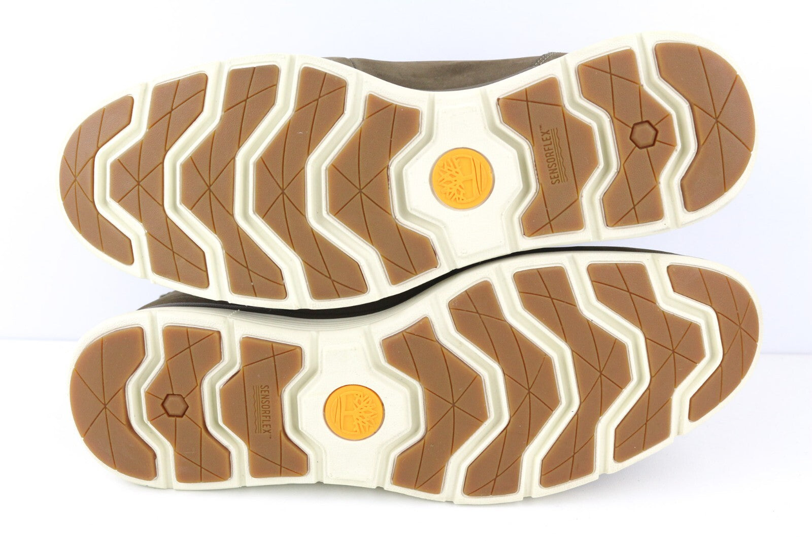 TIMBERLAND A2DNF-A6246 Mens Shoes EU43.5/44 Khaki Leather Laced Casual High-Top