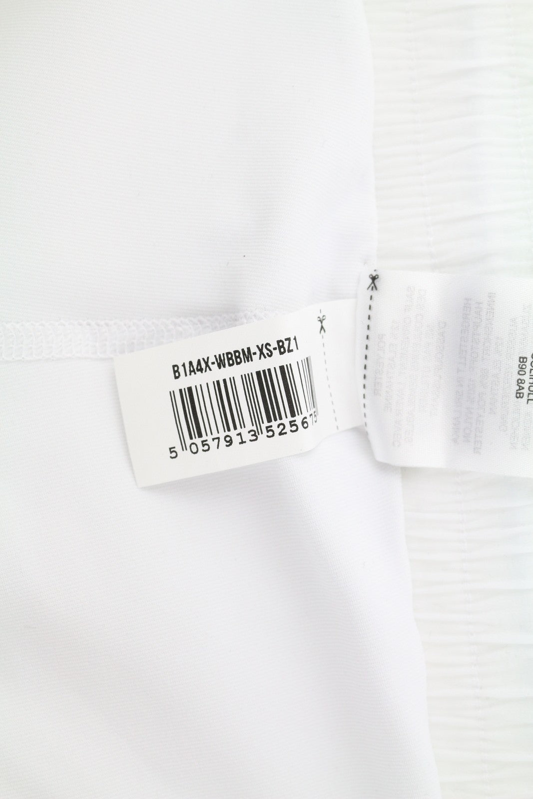 GYMSHARK Pulse Women Shorts XS White 2in1 Shaped Back Mid Rise Adjustable Waist