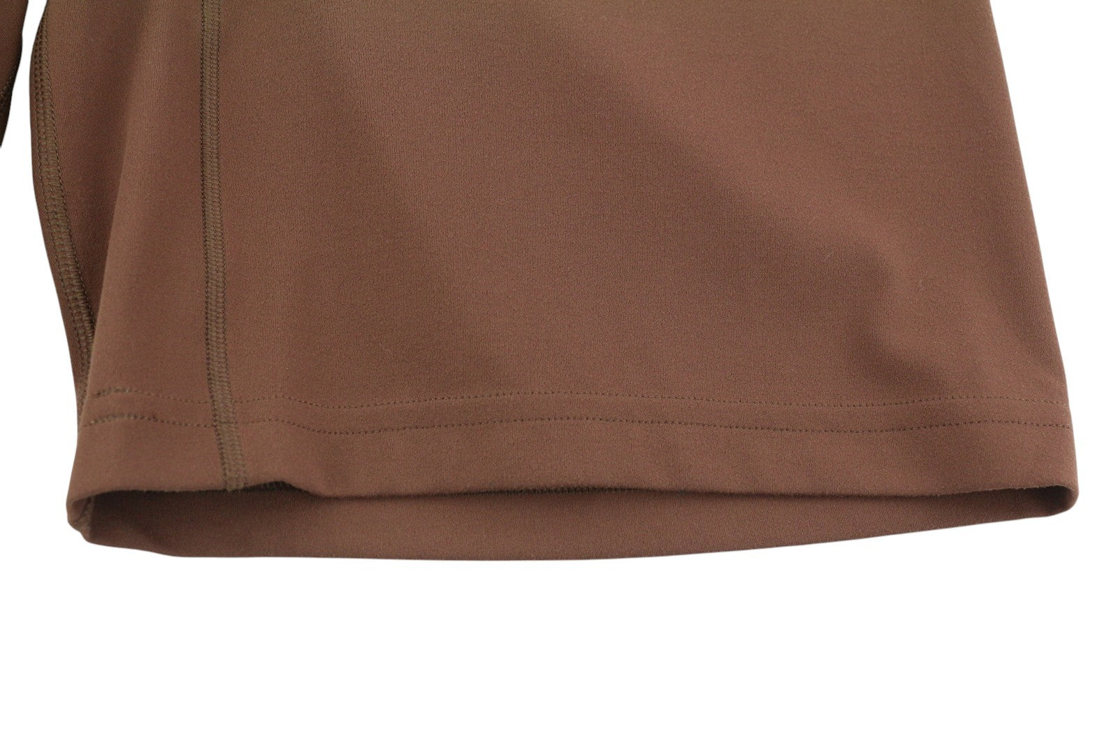 GYMSHARK Whitney Women Shorts XL Brown Cycling High Waist Stretch Sports Logo