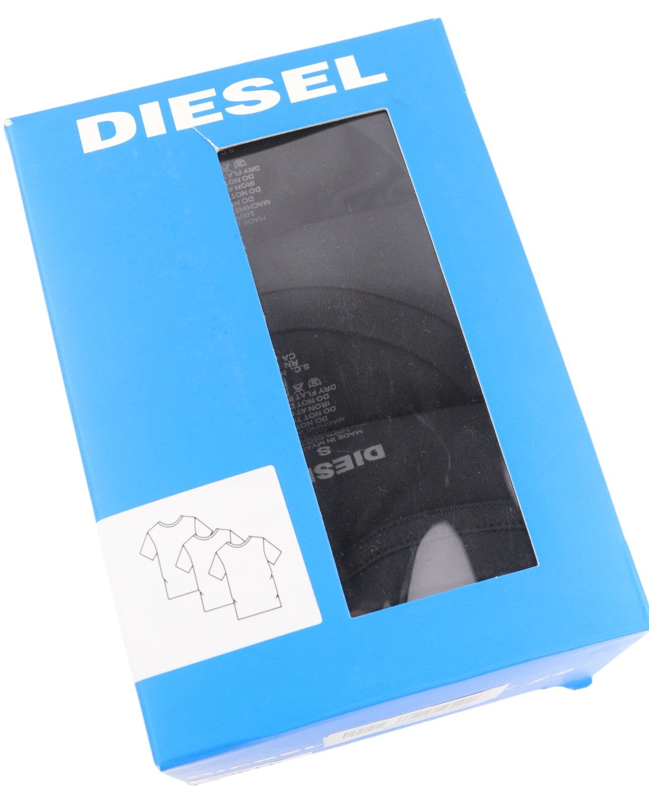 DIESEL Umtee-Jakethreepack Men T-Shirt S 3 Pack Short Sleeve Round Neck Tricot