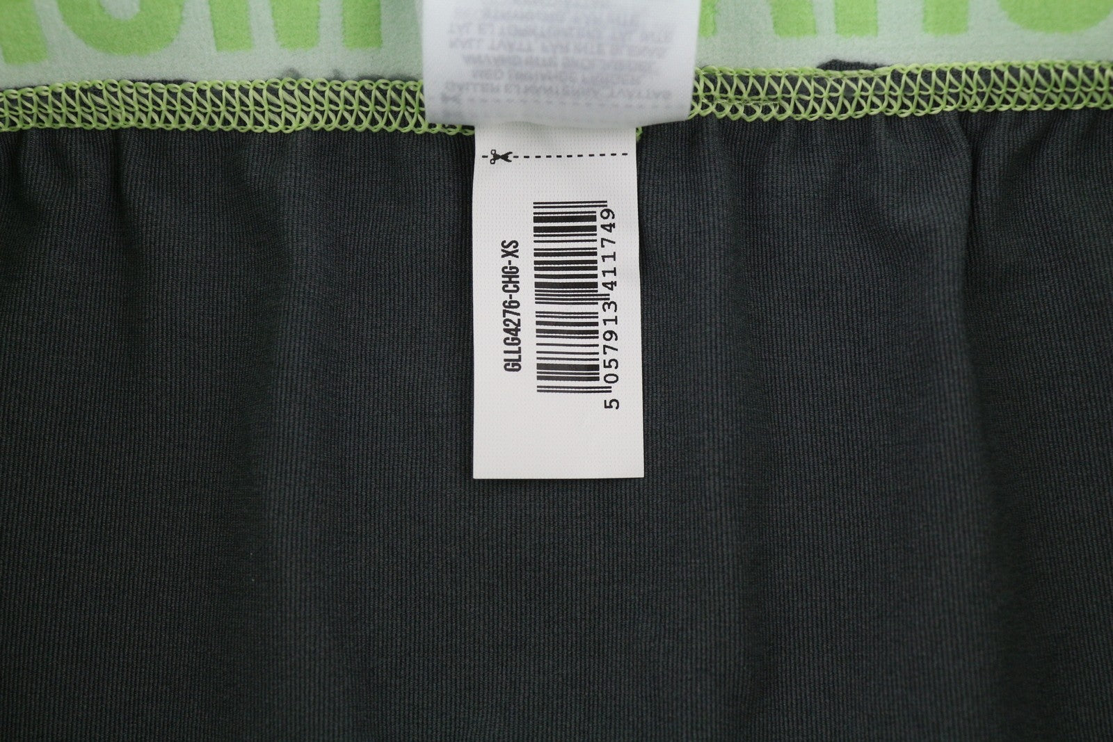 GYMSHARK GLLG4276 Women Leggings XS Seamless Cropped Low Waist Stretch Grey