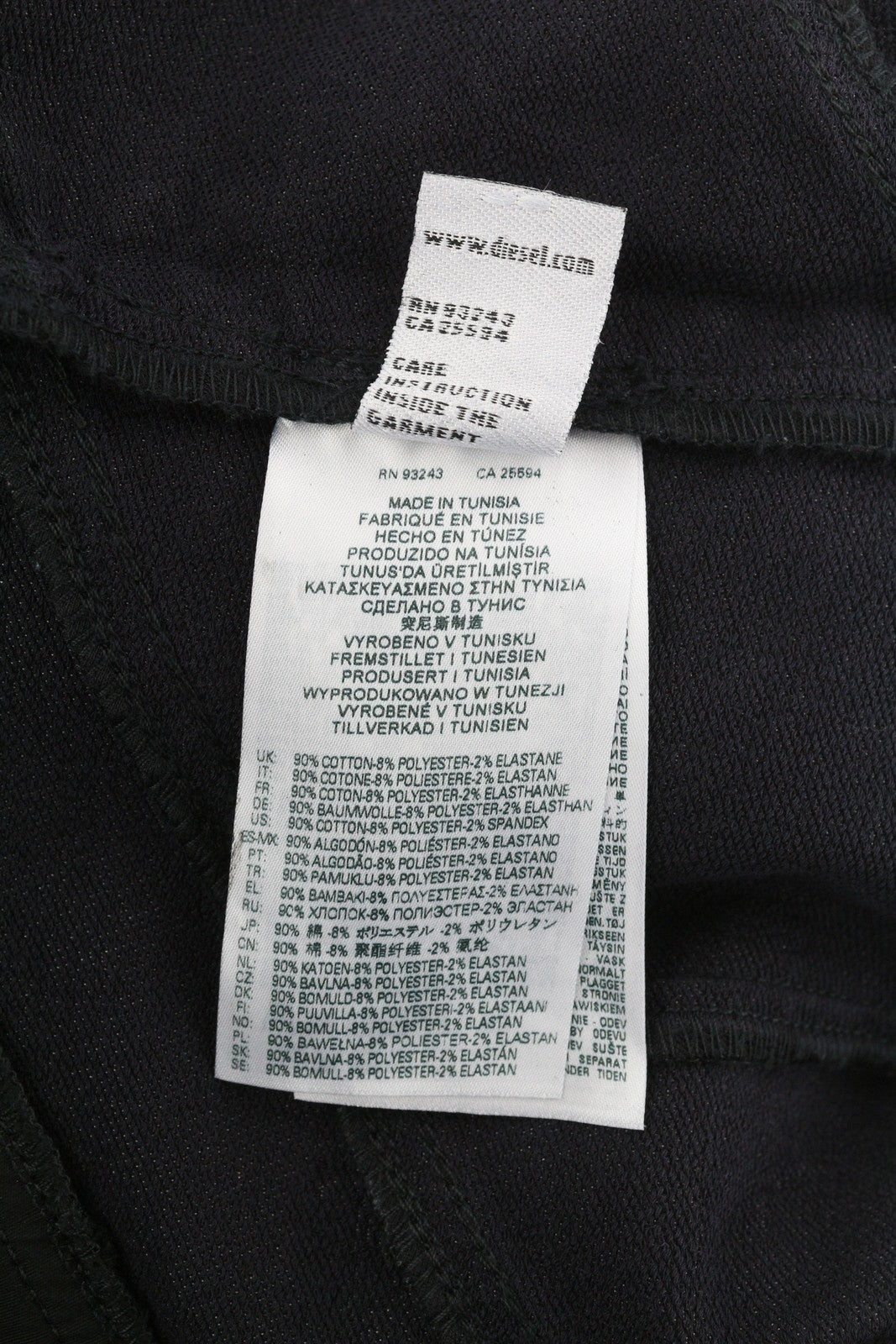 DIESEL D-Floor-SP-NE Women Dress M Sleeveless Full Zip Coated Crew Mini RRP€325