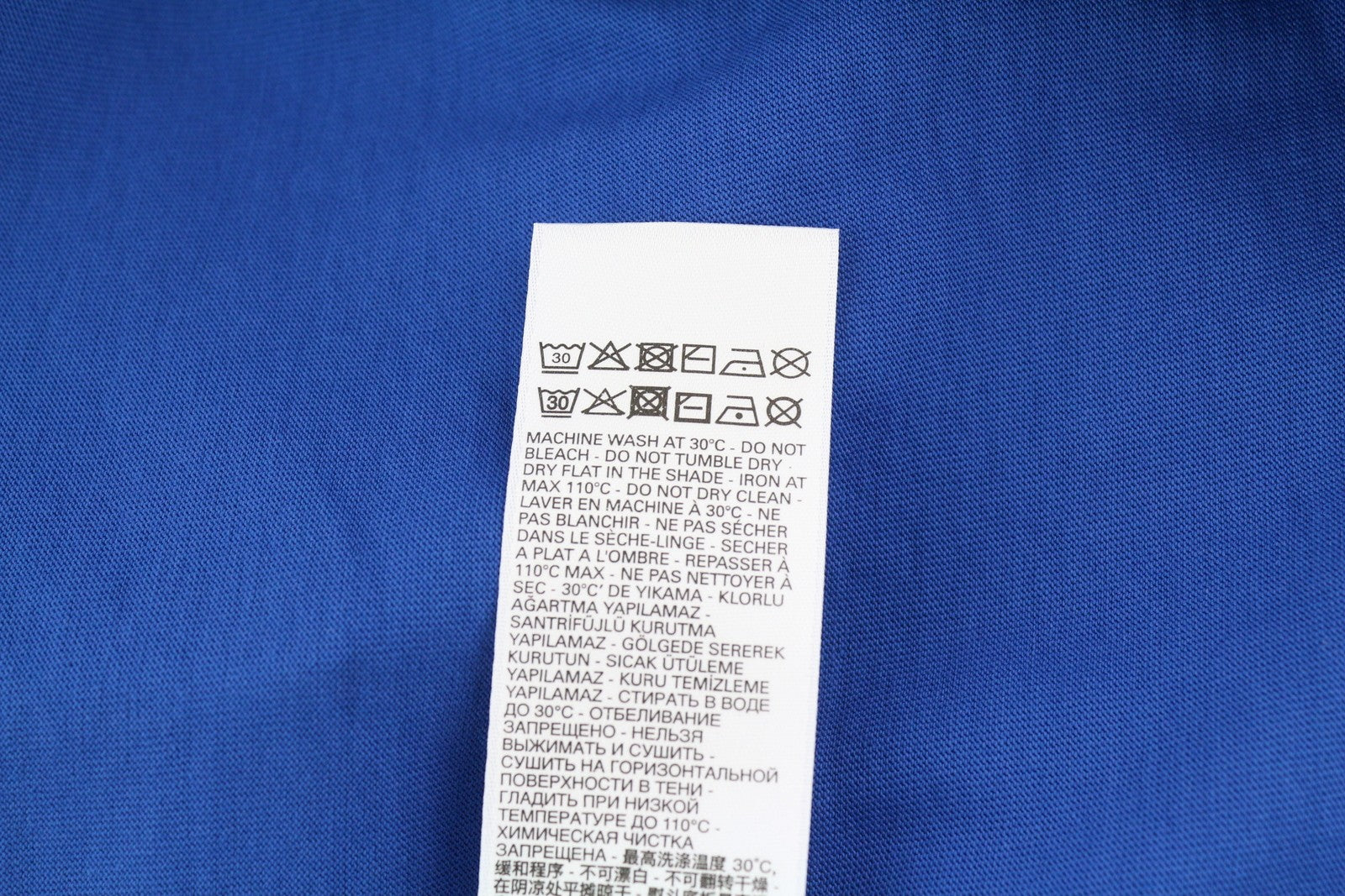 DIESEL T-Diegor-HS2 Men T-Shirt L Blue Short Sleeve Crew Neck Tricot Cotton