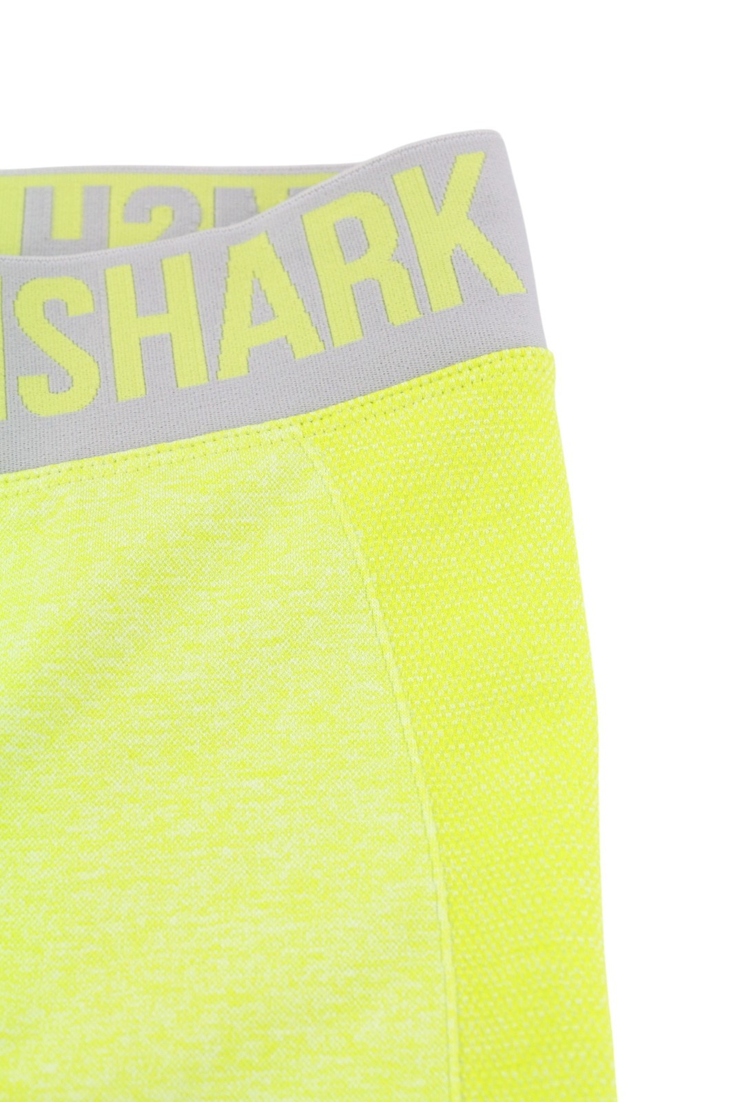 GYMSHARK Flex Women Leggings S Lime Green Low Waist Stretch Logo Sports Fitted