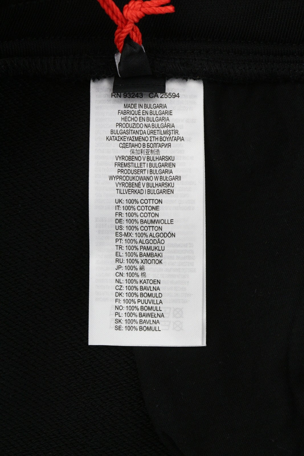 DIESEL P-Stelt Men Shorts 2XL Black Elastic Waist Pockets Sweat Tricot RRP€110