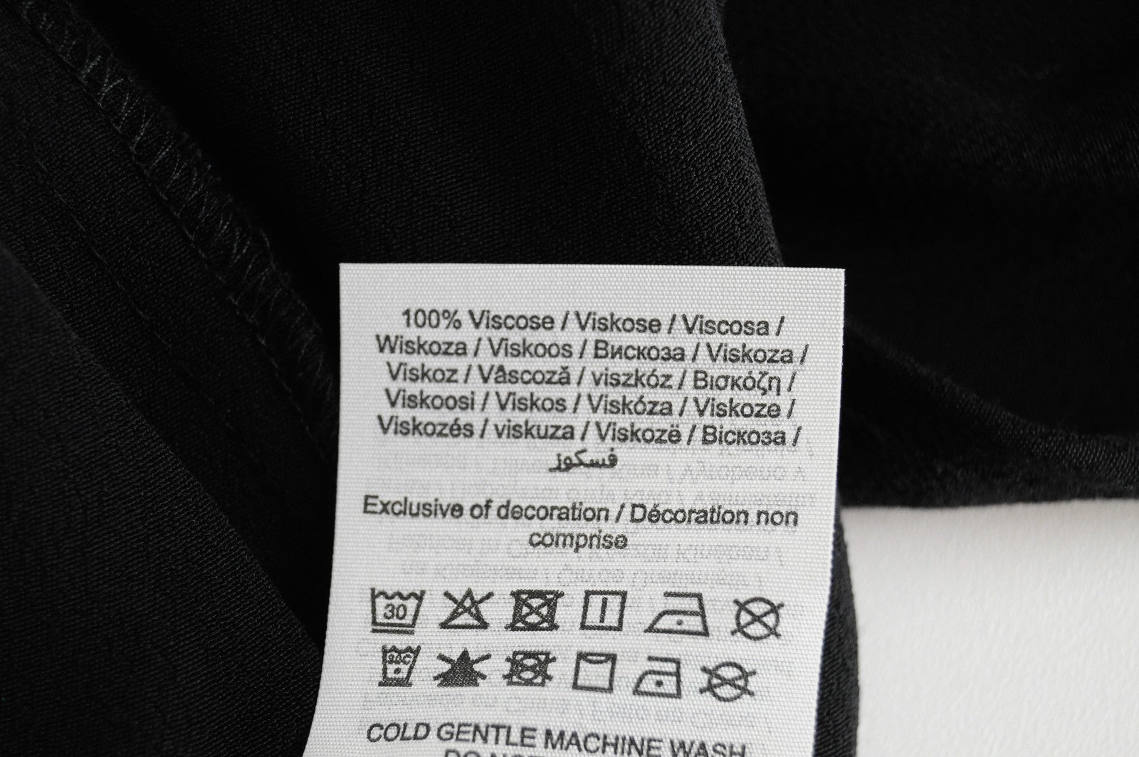 SELECTED Women Shirt EU34 Black Long Sleeved Button-Up Lightweight Collared