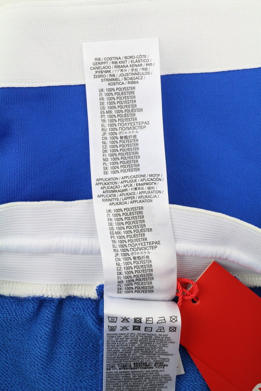 DIESEL P-Bowly Men Shorts M Blue Elastic Pockets Tricot Sweat Strap RRP€125