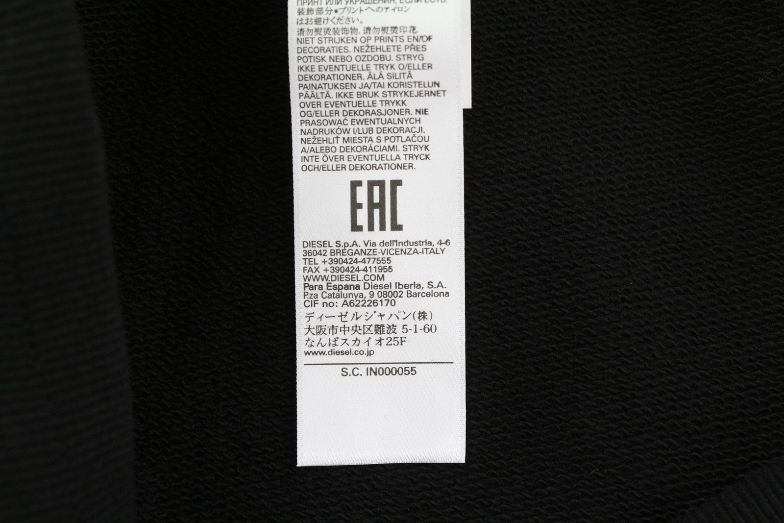 DIESEL P-Mustin Men Shorts L Red Printed Sweat Elastic Waist Pockets RRP€125