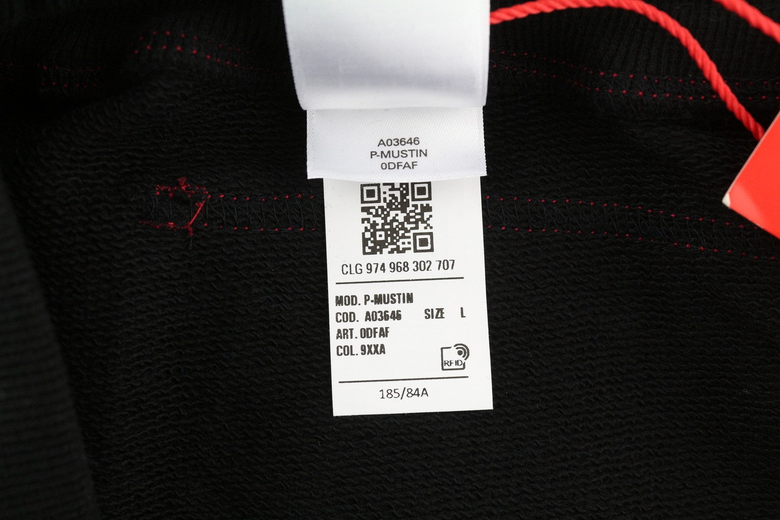 DIESEL P-Mustin Men Shorts L Red Printed Sweat Elastic Waist Pockets RRP€125