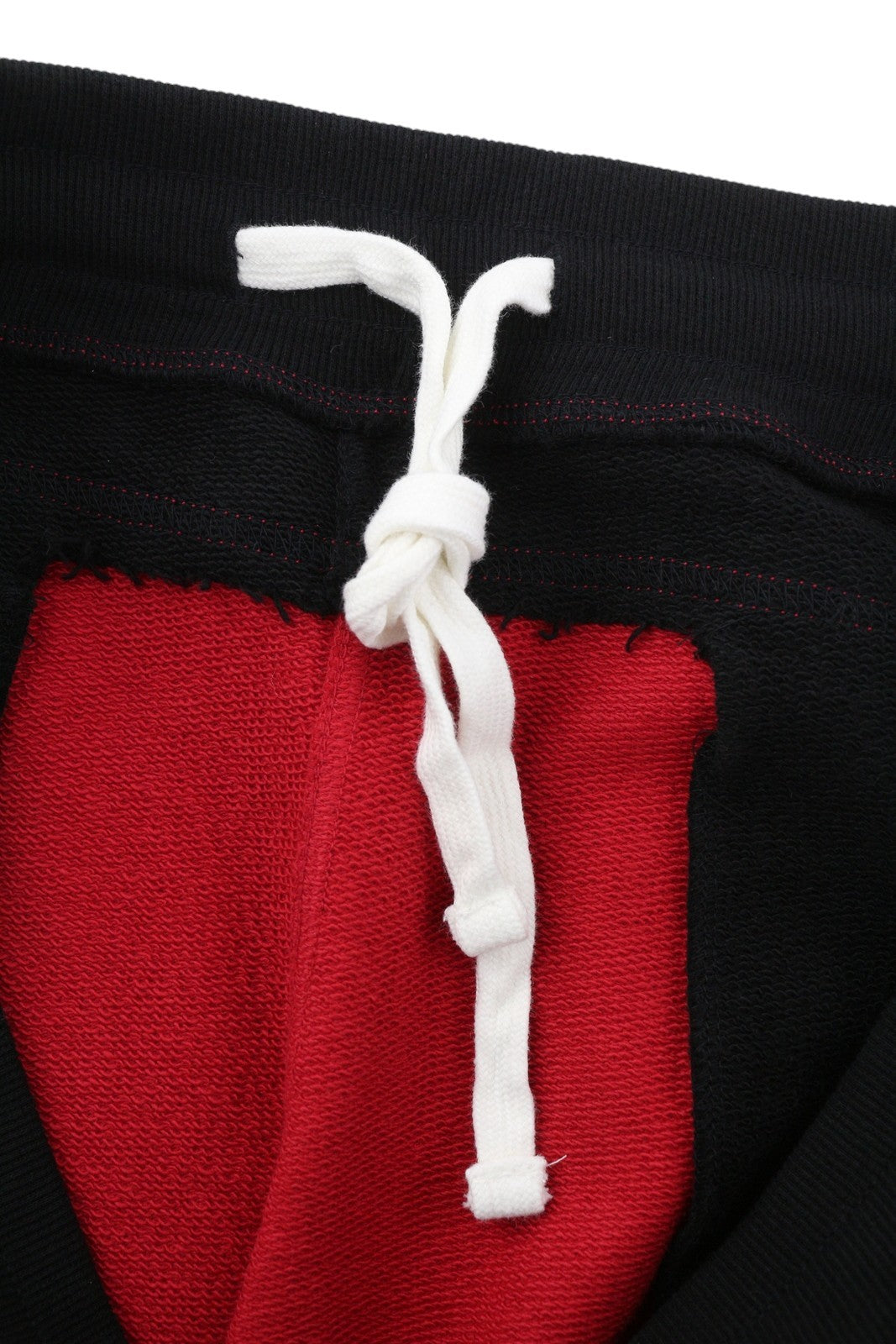 DIESEL P-Mustin Men Shorts L Red Printed Sweat Elastic Waist Pockets RRP€125