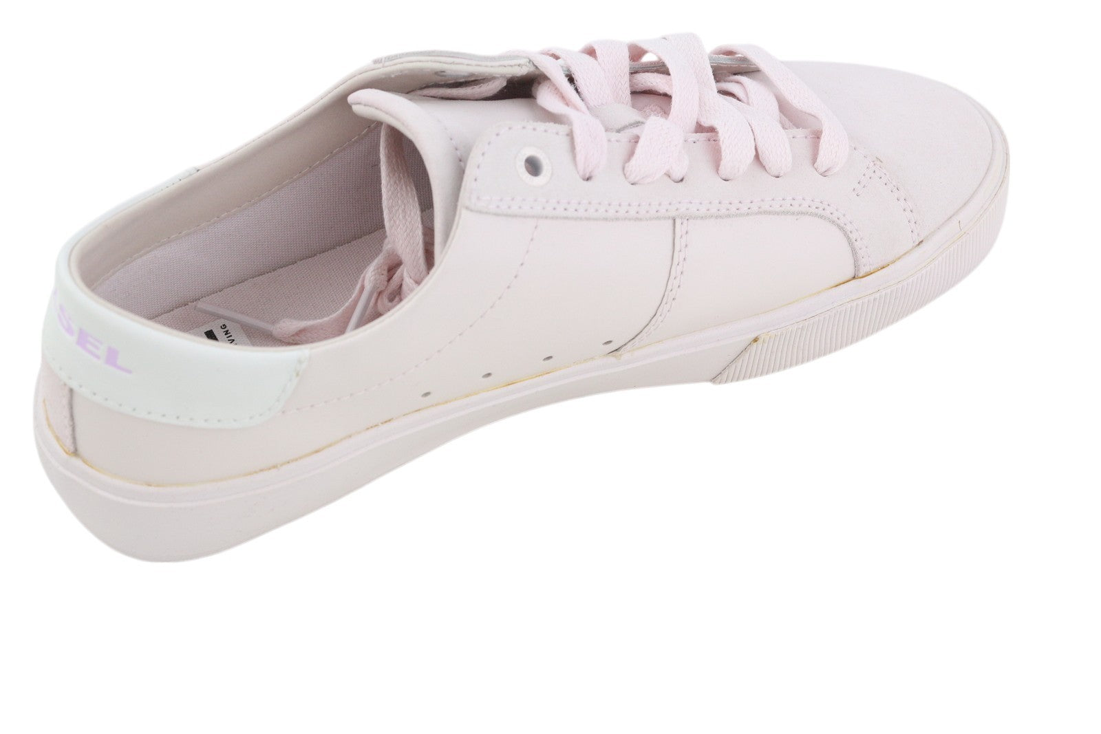 DIESEL S-Mydori Lc W Women Sneakers EU40 Light Pink Leather Almond RRP€200