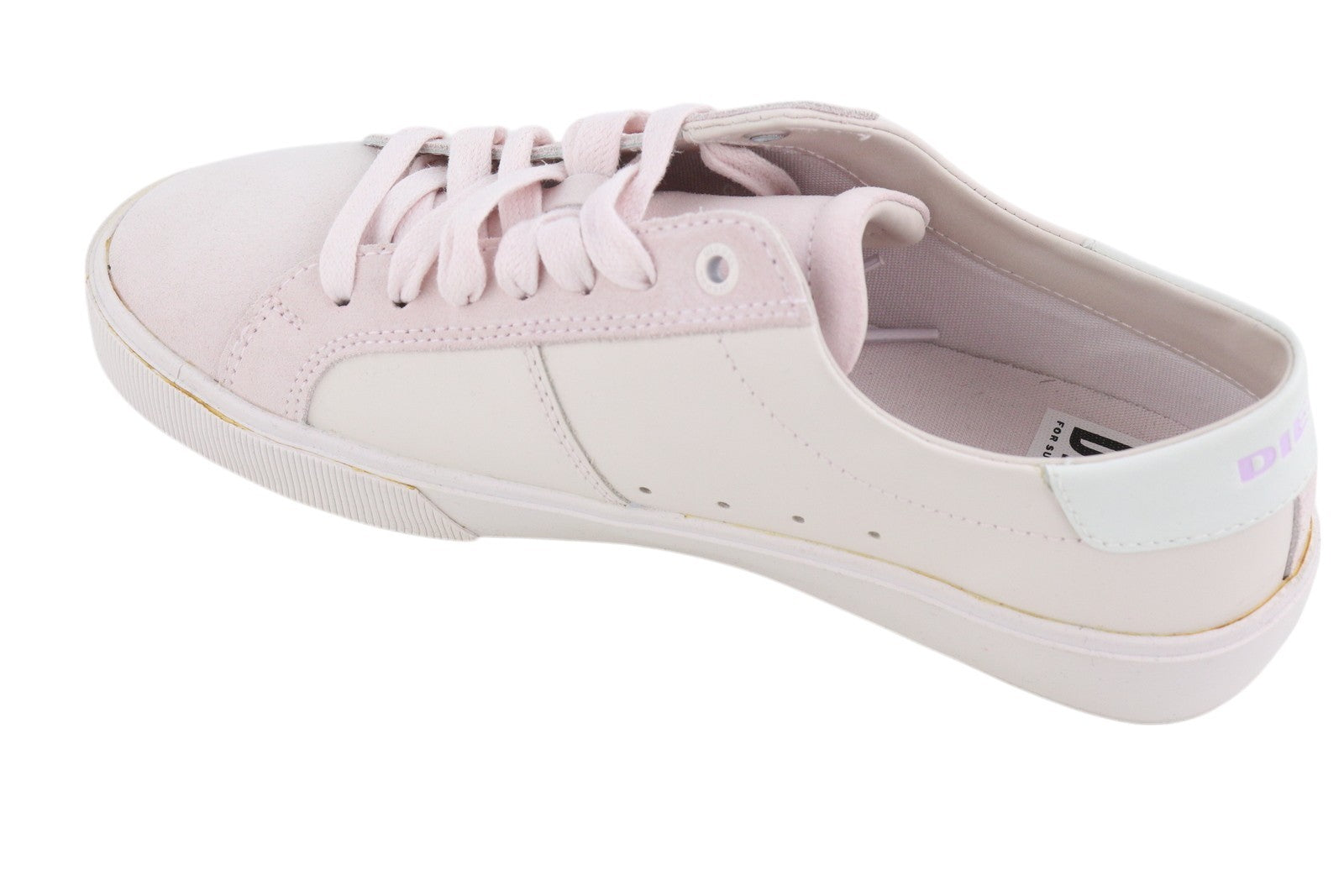 DIESEL S-Mydori Lc W Women Sneakers EU40 Light Pink Leather Almond RRP€200