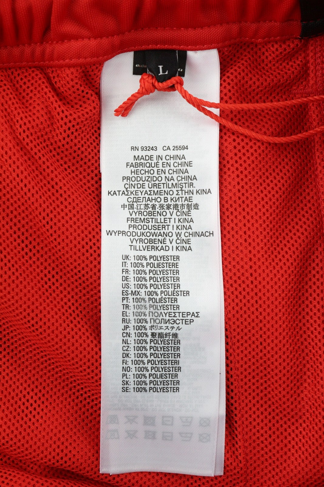 DIESEL Amsb-Stadiom-WT13 Men Shorts L 55DSL Sport Track Elastic Waist  Red