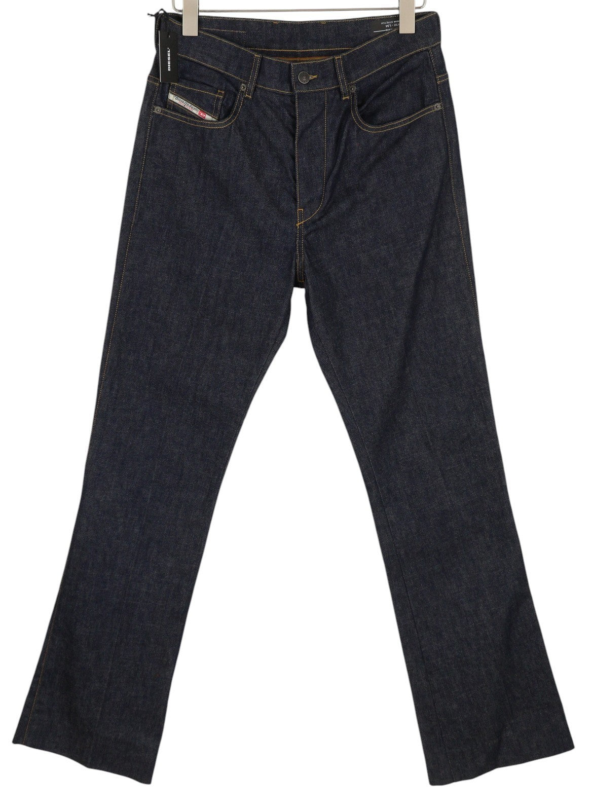 DIESEL D-Jefferr 09B44 Men Jeans W32/L34 Bootcut Fit Stretch Buttoned Denim