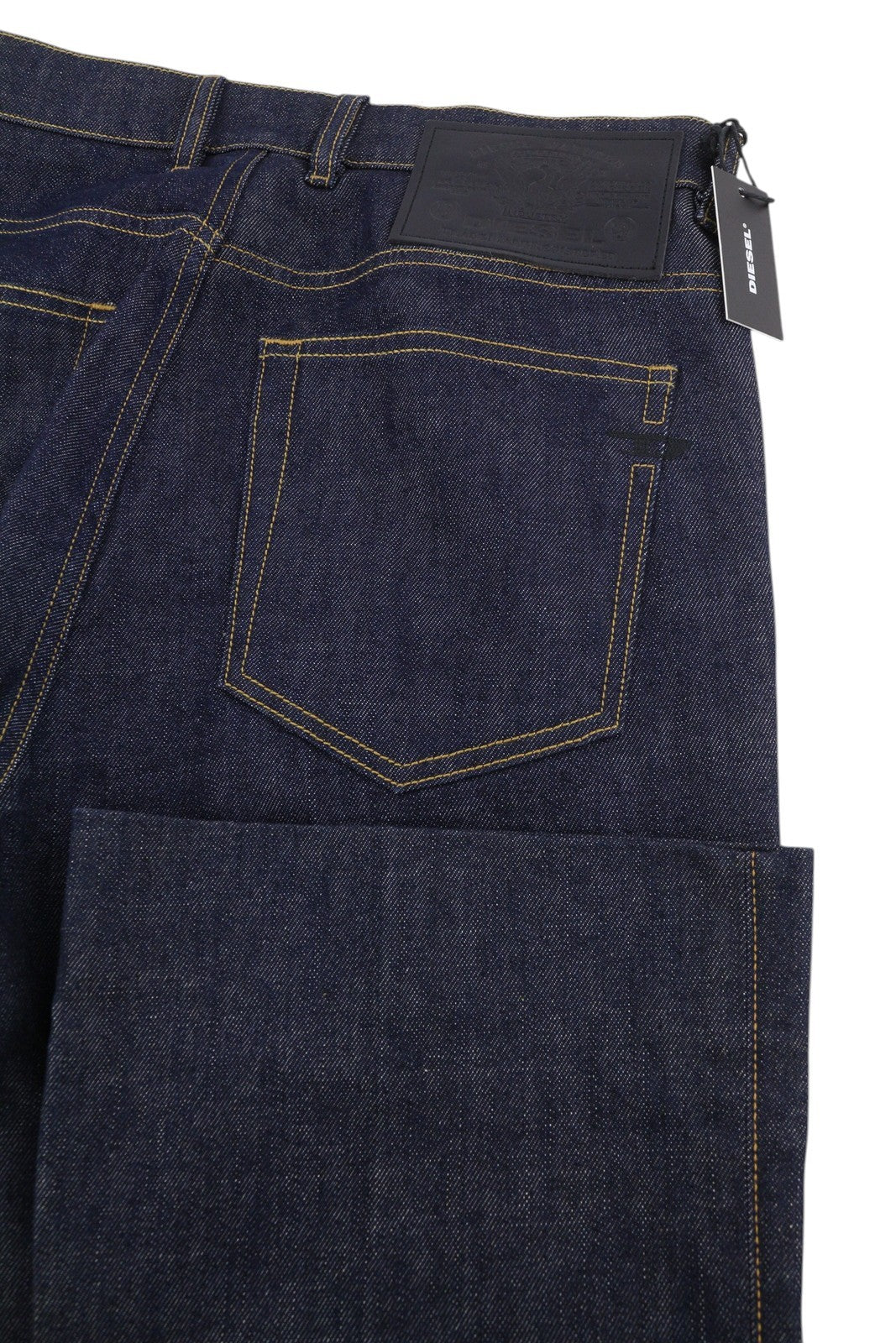 DIESEL D-Jefferr 09B44 Men Jeans W32/L34 Bootcut Fit Stretch Buttoned Denim